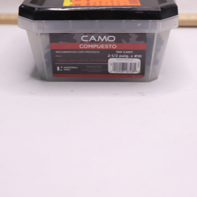 (100-Pk) Camo Nails Grey