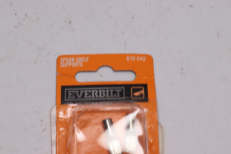 (3-Pk) Everbilt Shelf Support Spoon Nickel 5MM 801984