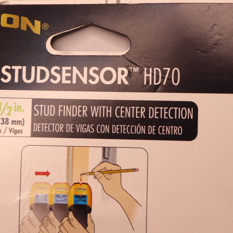 Zircon Stud Sensor Finder HD70