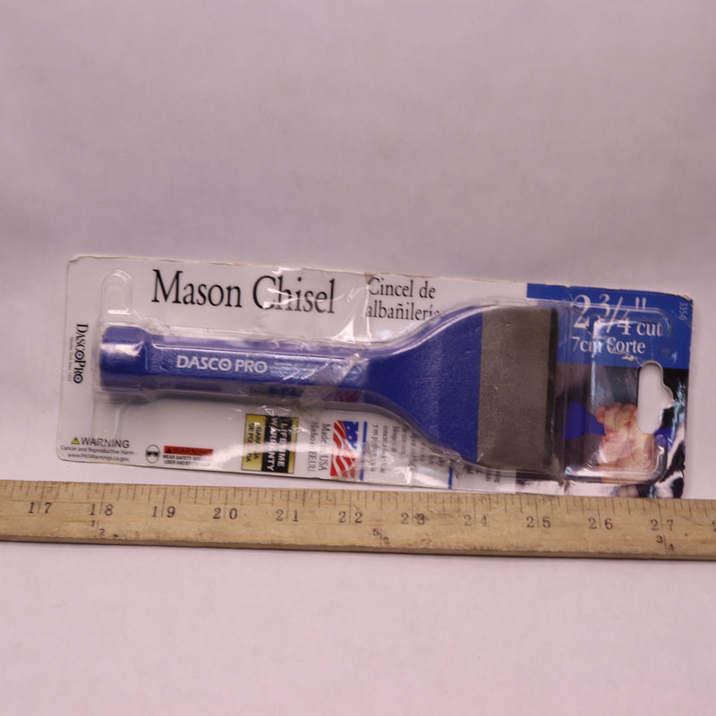 Vaughan & Bushnell Mason's Chisel High Carbon Steel Blue 2-3/4" 335-0