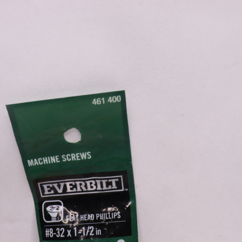 Everbilt Flat-Head Phillips Machine Screw Steel Zinc-Plated