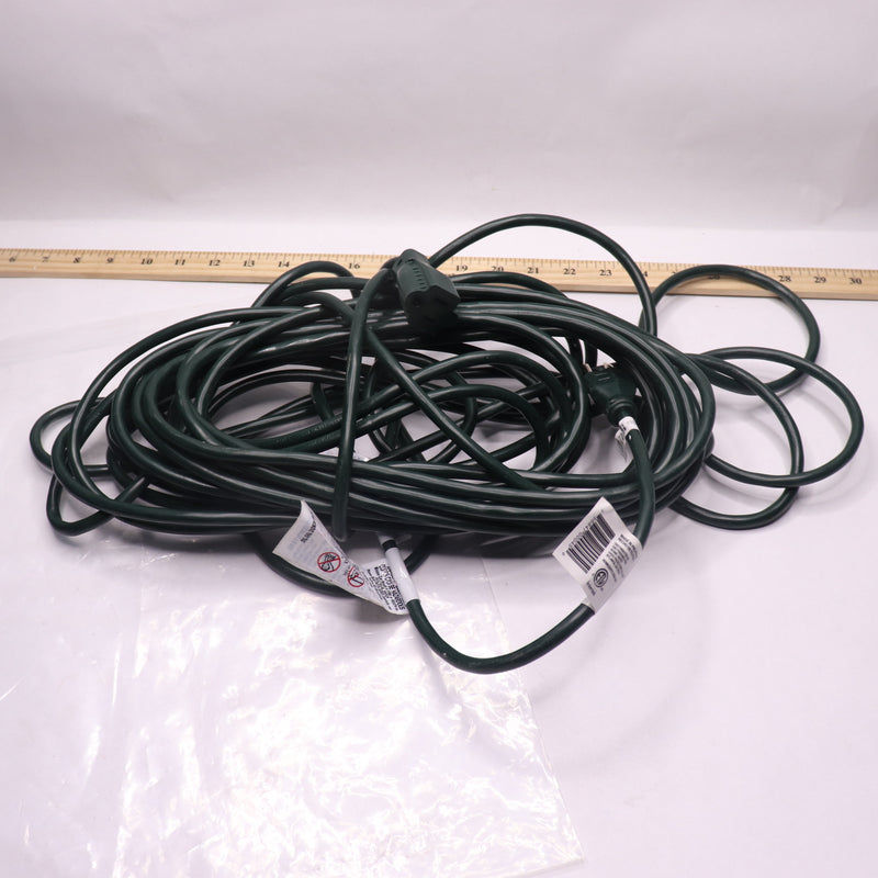 HDX Electrical Extension Cord 16 Ga 13 Amp 125V Black 16/3" x 50' 809-543