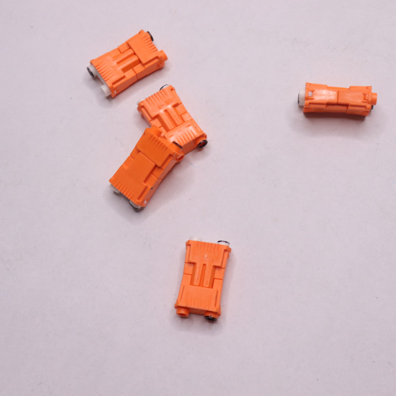 (5-Pk) Ideal Ballast PowerPlug Disconnect Discs Orange 3564069