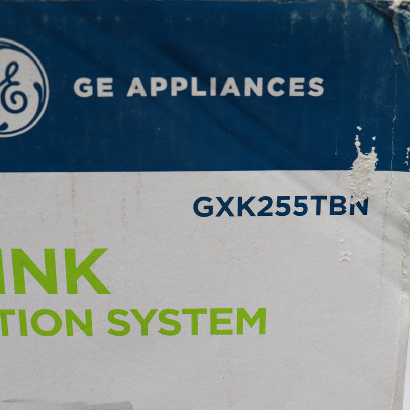 GE Dual Stage Water Filtration System with Faucet Under Sink Carbon Block 125PSI