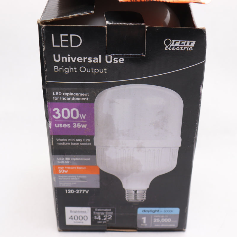 Feit T100 E26 Medium LED Bulb Daylight 300 Watt Equivalence