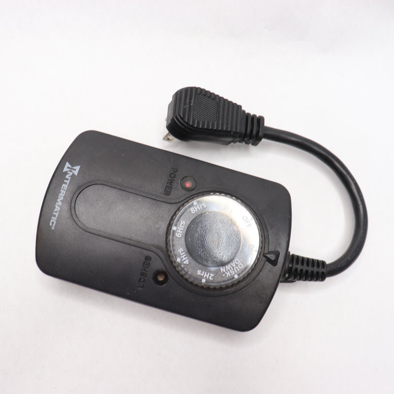 Intermatic Outdoor Timer With Photocell Light Sensor 24 Hour Weatherproof HB51K