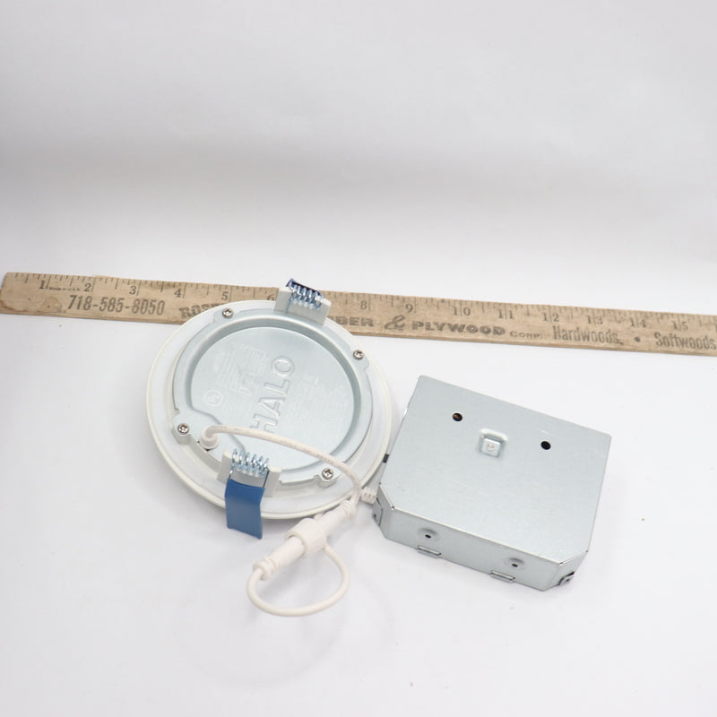 Halo Recessed LED Ceiling & Shower Disc Light White 4" HLB4069FS1EMWR