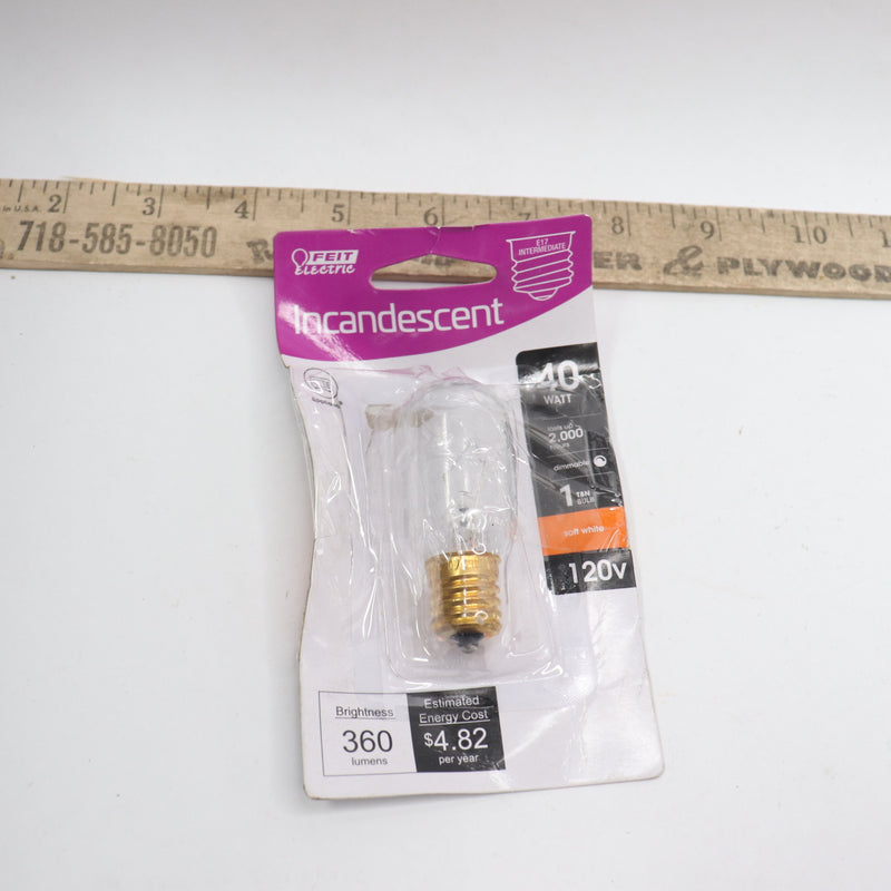 GE Microwave LED Replacement Soft/Warm White T8 Bulb 350lm 40W BP40T8N/HDRP