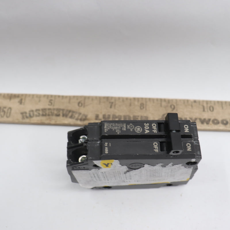 GE General Electric Q-Line 1 in. Double-Pole Circuit Breaker 240V 30amp THQP230