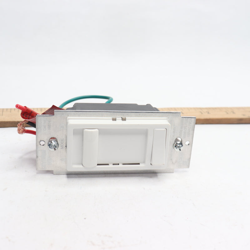 Leviton Sure Slide Dimmer Switch 120 VAC White 12.75" x 5.37" 06674