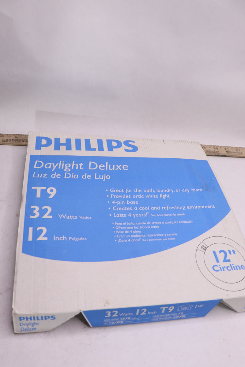 Philips Circline Fluorescent Bulb Daylight Circular 6200K 32W 1.13" D x 12" L