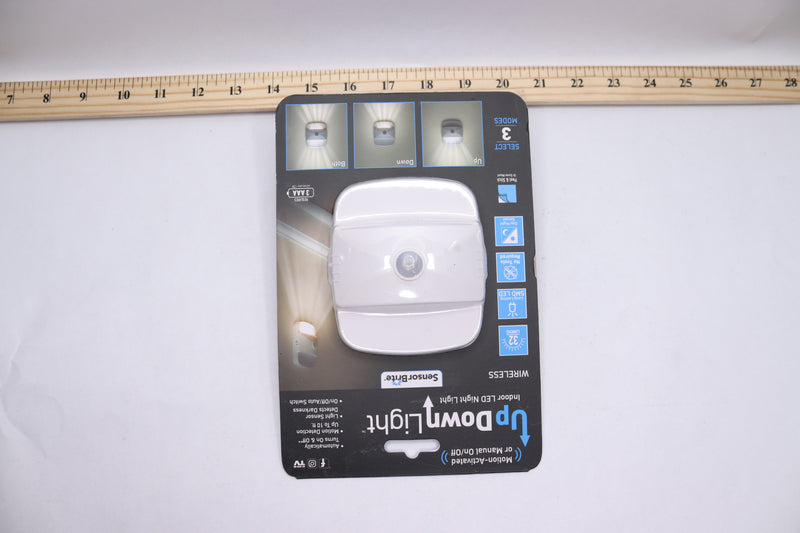 Sensor Brite UpDown Wireless Motion-Sensing LED Light Automatic White