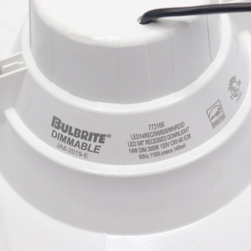 Round Retrofit Recessed LED Downlight White 14W 120V 773166 - Incomplete