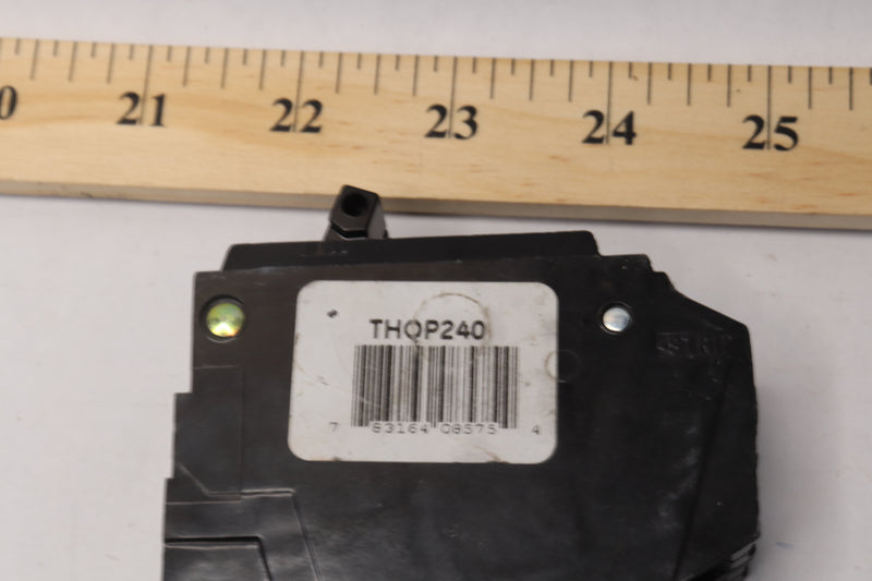 GE 2-Pole Circuit Breaker Black 40Amp 240V 3" THQP240