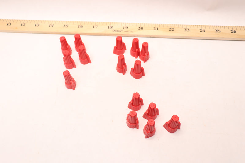 (15-Pk) Commercial Electric Winged Wire Connectors Red EWR-30