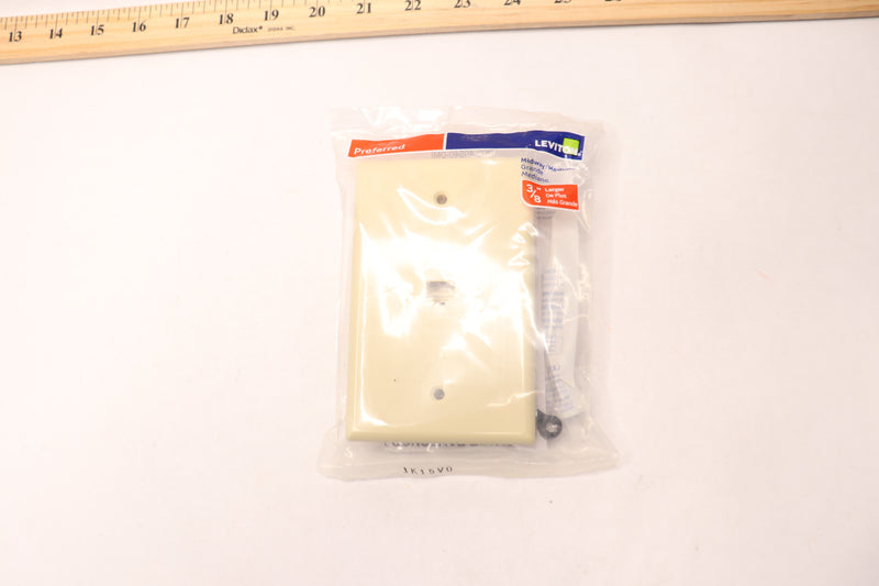 Leviton Plate Cat 5e Data Connector Ivory R00-40540-0MI