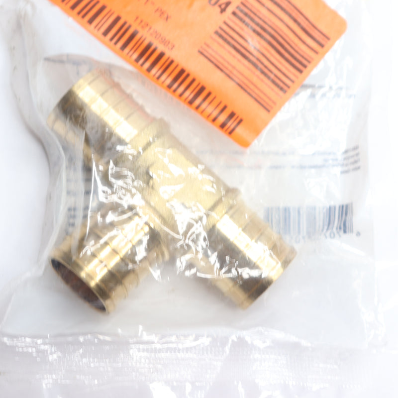 Apollo Valves Tube Tee Fitting Brass 1 Pex Pipe APXT11 305-678