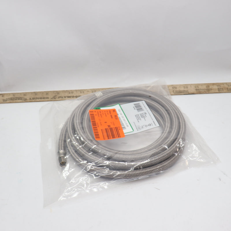 Everbilt Braided Polymer Ice Maker Supply Line 12ft 69013HD