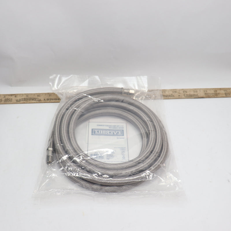 Everbilt Braided Polymer Ice Maker Supply Line 12ft 69013HD