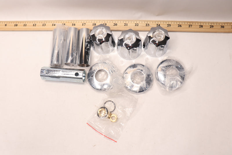 Danco Bathtub & Shower Rebuild Trim Kit for Gerber Faucets Chrome 39617