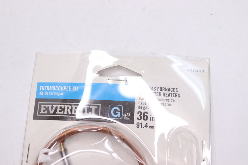 Everbilt Thermocouple Kit Copper Bronze 36" 1000045383