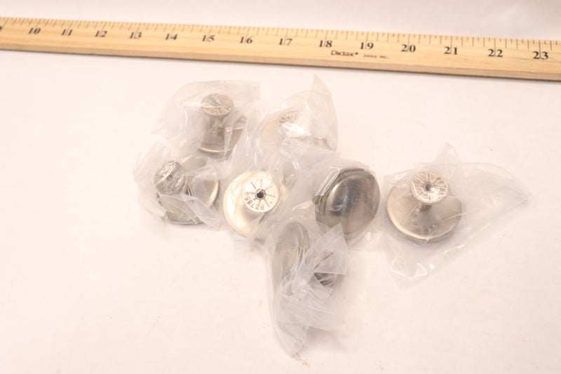 (7-Pk) Liberty Cabinet Knobs Zinc 1-1/2" - Missing 3 Knobs, Missing Hardware
