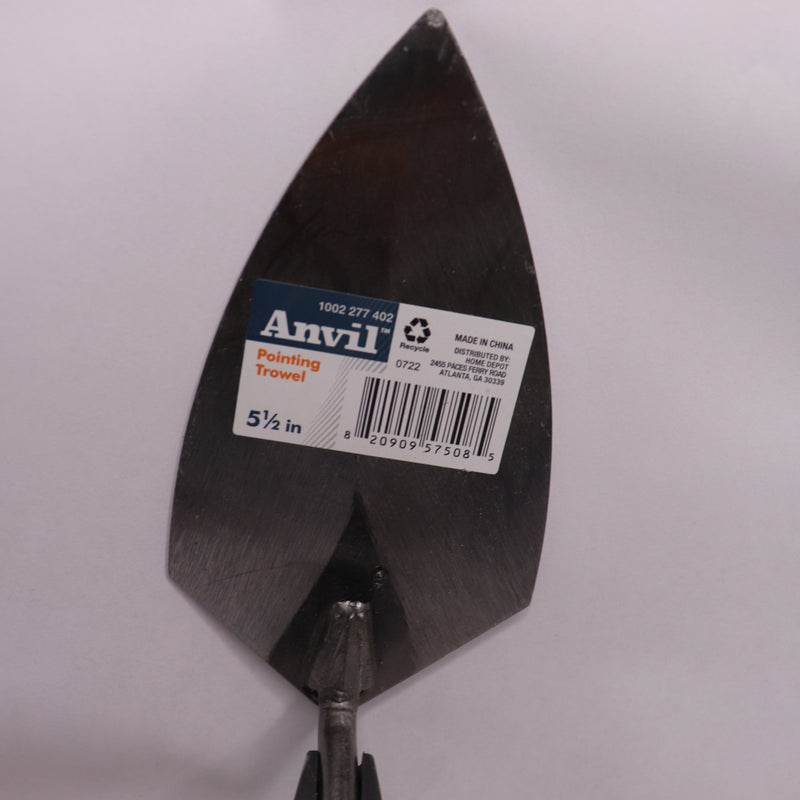 Anvil Pointer Trowel Carbon Steel 5-1/2" 1002277402