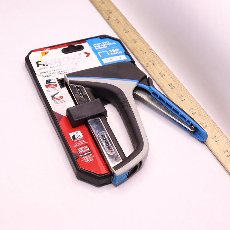 Arrow TacMate Heavy-Duty Staple Gun 1/4"-1/2" T50X