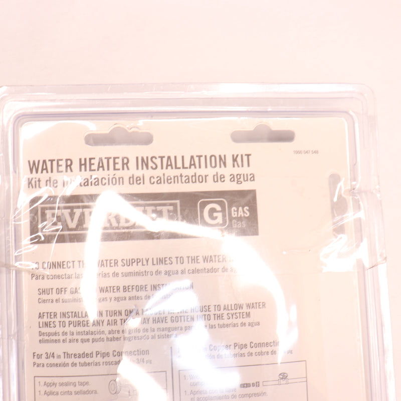 Everbilt Gas Water Heater Installation Kit 1000047548