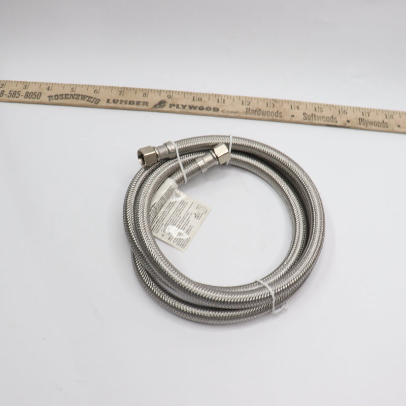 Everbilt Universal Dishwasher Supply Line 3/8" x 3/8" x 5Ft-No Hardware