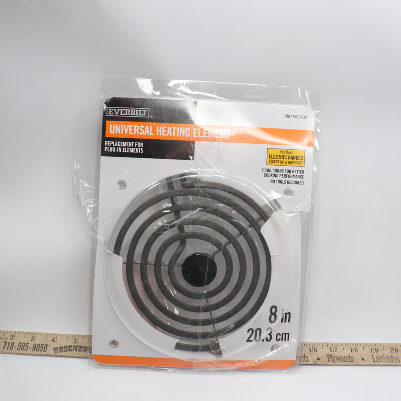 Everbilt Universal Heating Element Non-GE Gray 8" x 9.25" x 2" 1007953402