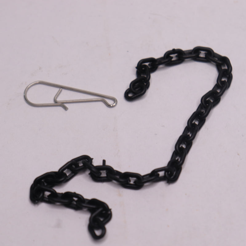 Fluidmaster Universal Kink Free Toilet Flapper Chain Replacement Black 5104