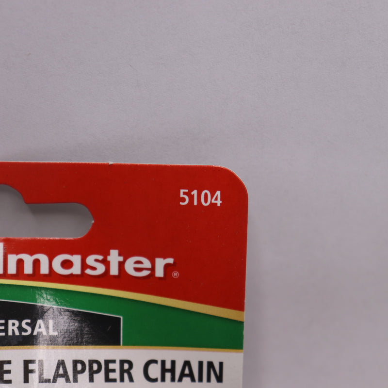 Fluidmaster Universal Kink Free Toilet Flapper Chain Replacement Black 5104