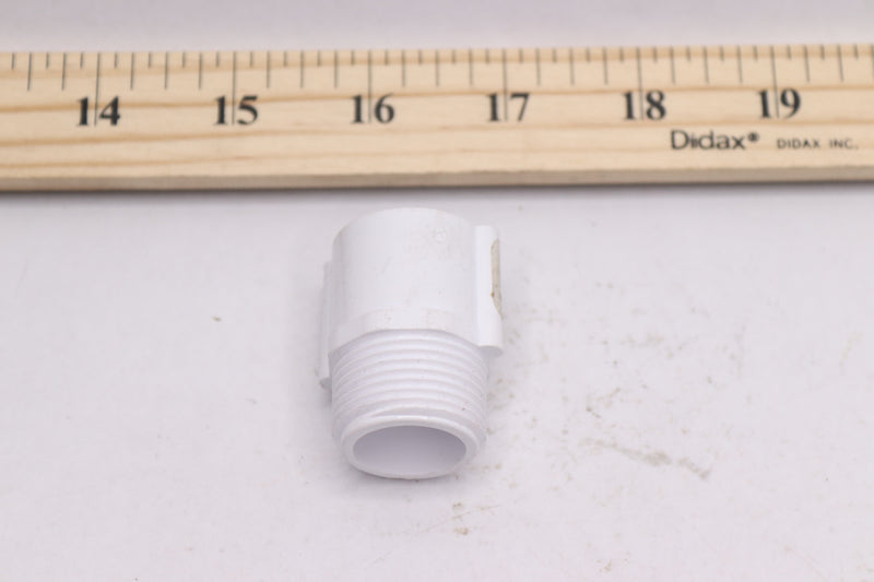 Reducing Male Adapter Schedule 40 PVC 3/4" x 1/2"  436-101
