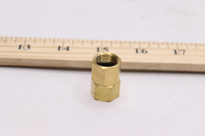 Everbilt Compression Coupling Fitting Brass 3/8" Female OD 1000403855