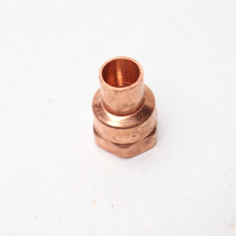 Everbilt Female Adapter Copper 1/2" Pressure Fitting x FIP 905749