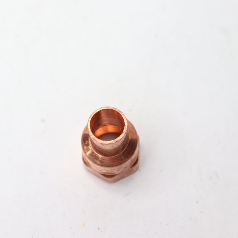 Everbilt Female Adapter Copper 1/2" Pressure Fitting x FIP 905749