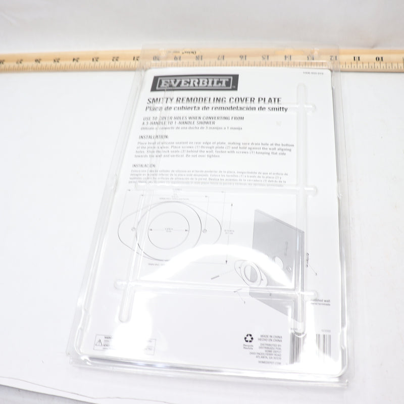 Everbilt Tub & Shower Smitty Remodeling Plate 5.12"ID x 13"OD