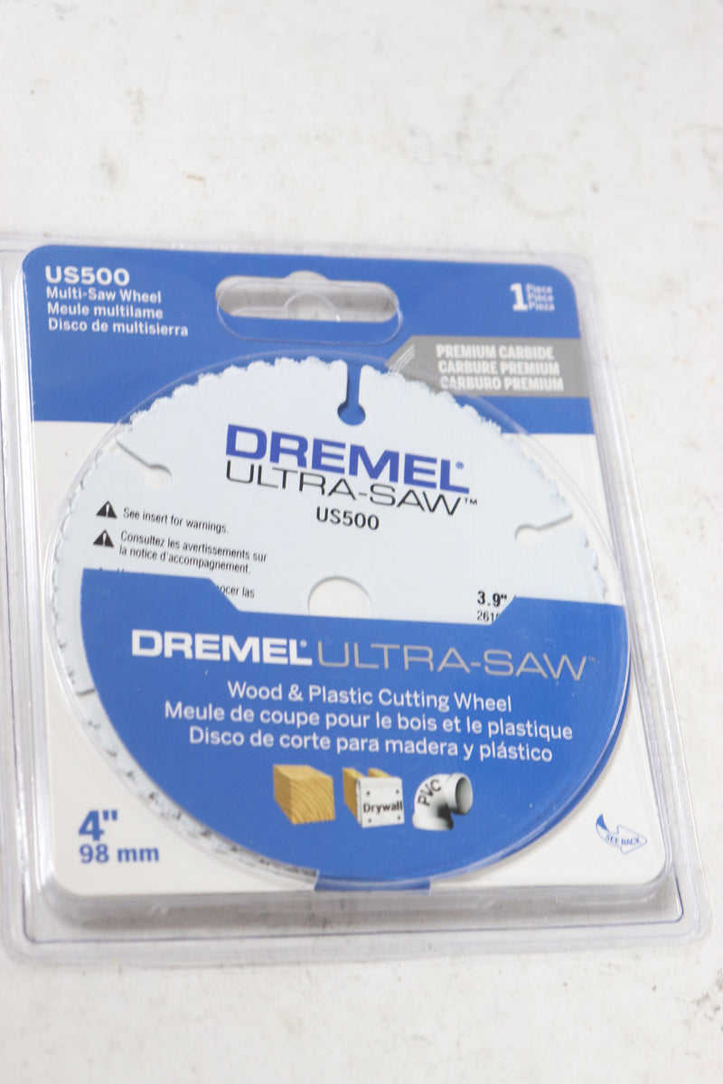 Dremel Ultra-Saw 4 in. Premium Carbide Wood and Plastic Cutting Wheel