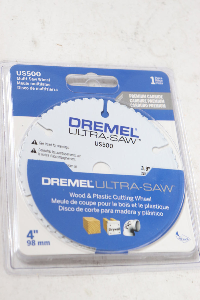 Dremel Ultra-Saw 4 in. Premium Carbide Wood and Plastic Cutting Wheel