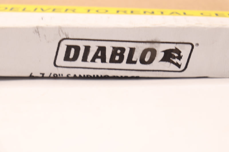 (5-Pk) Diablo Sanding Disc with Hook & Lock Backing 36-Grit 6-7/8" DCD068036H01W