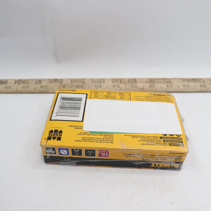 Dewalt Narrow Crown Staple DNS18100-2