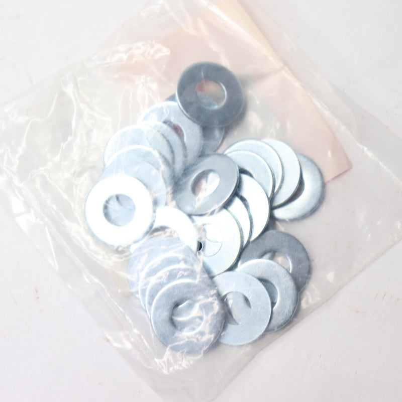 (25-Pk) Everbilt Flat Washers Zinc-Plated 5/16" 802314