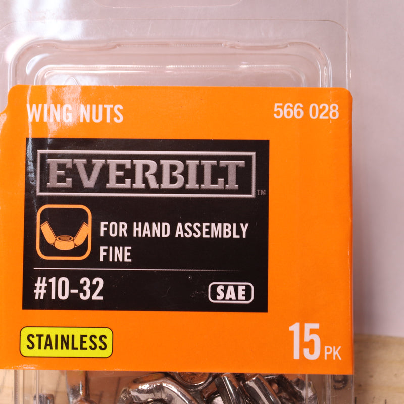 (15-Pk) Everbilt Wing Nuts