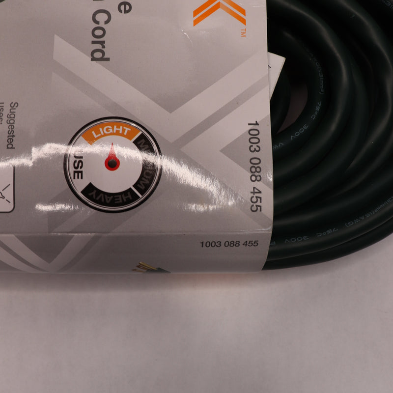 HDX Extension Cord Green 10amp 125V 16/3 x 60' 1003 088 455