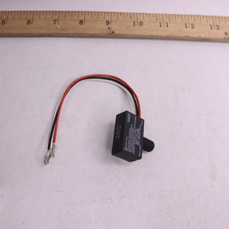 Intermatic Dusk to Dawn Light Control Mini Button Photocontrol Black 500W K4621