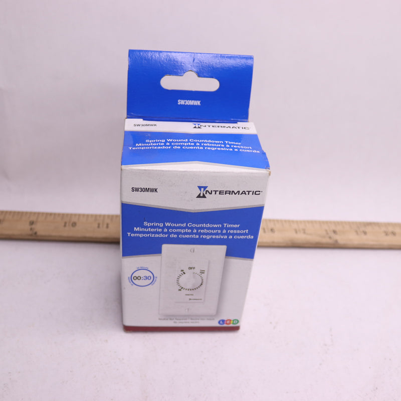 Intermatic 30-Minute Spring Wound Timer White SW30MWK