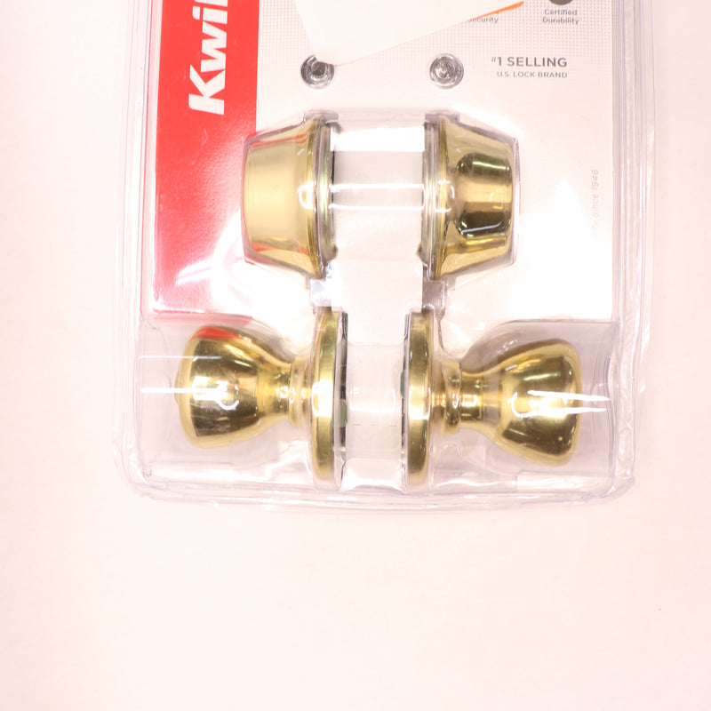 Kwikset 695 Tylo Entry Knob and Double Cylinder Deadbolt Combo Pack