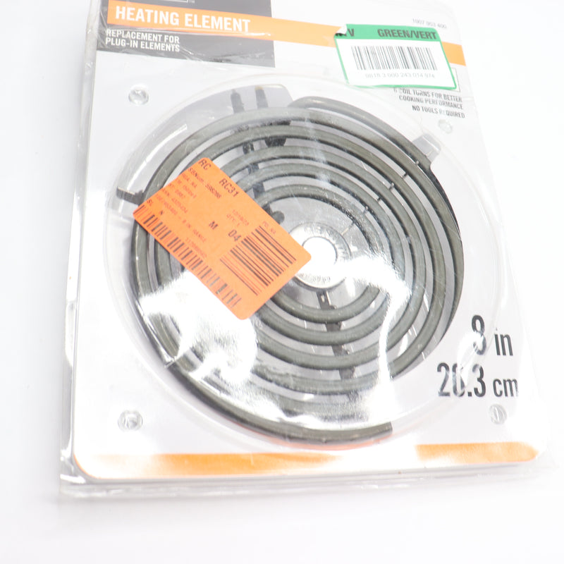 Everbilt Electric Range Heating Element 8" 1007953400