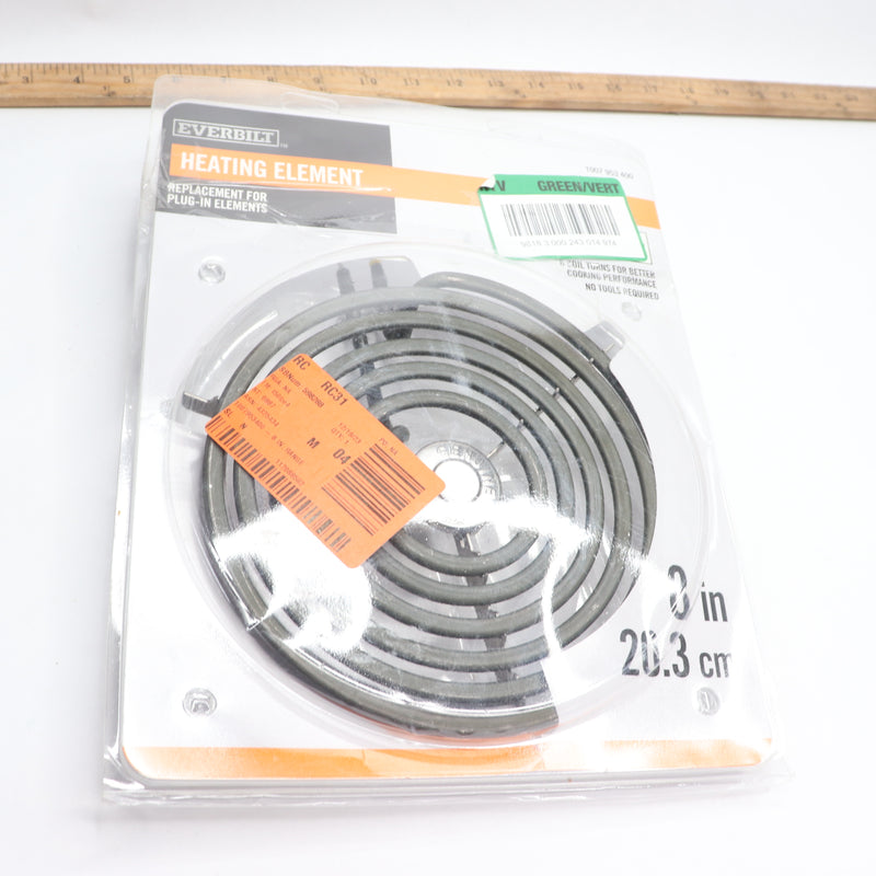 Everbilt Electric Range Heating Element 8" 1007953400